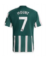 Manchester United Mason Mount #7 Vieraspaita 2023-24 Lyhythihainen